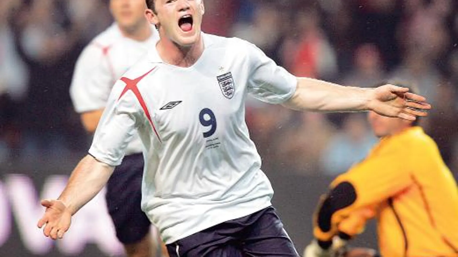 Wayne Rooney, autor de nueve goles en la fase de clasificación, es la gran esperanza inglesa