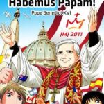 El cómic, que se distribuirá en la JMJ, repasa los momentos claves de la biografía del Papa alemán