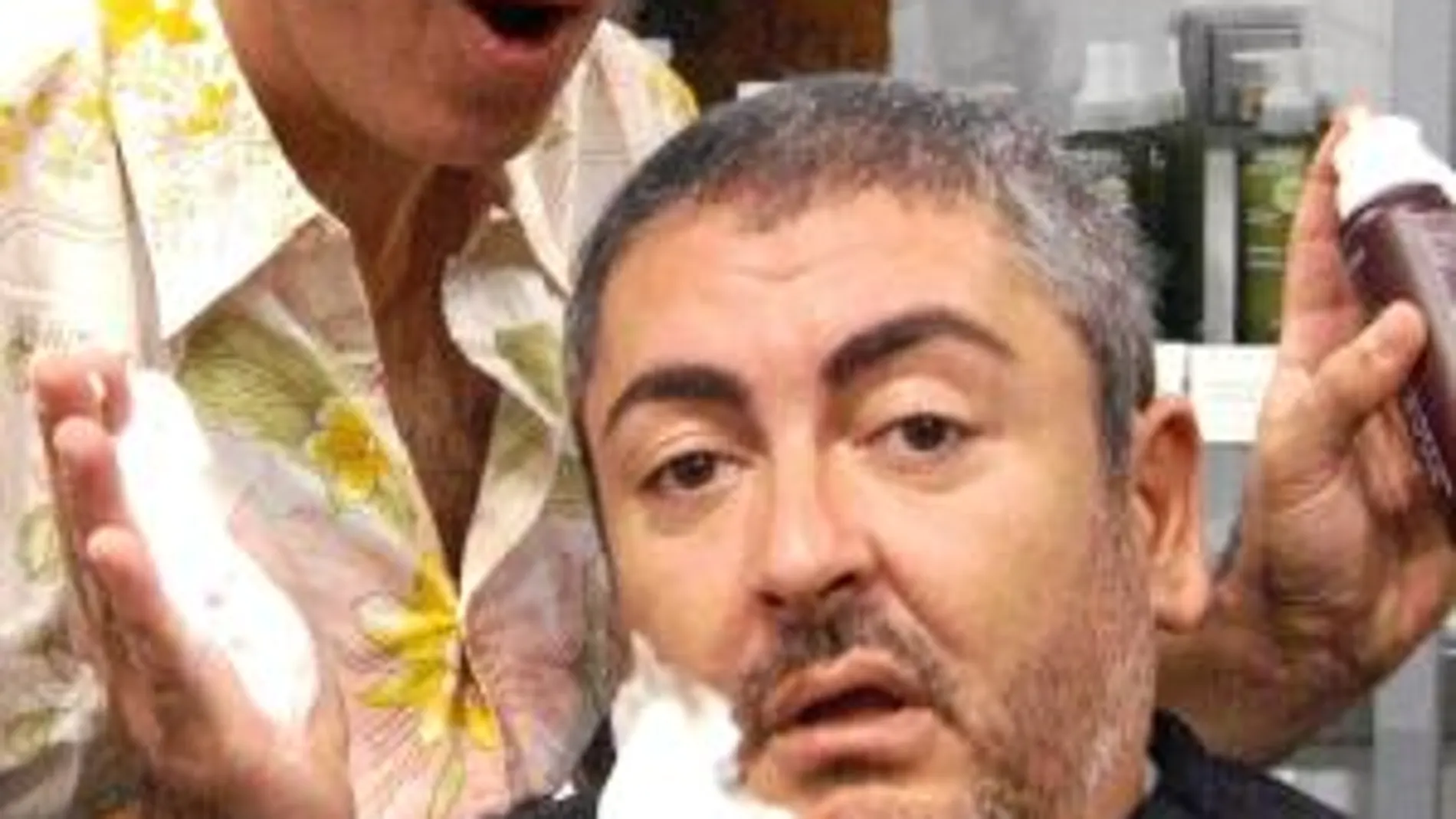 Marcelo Casas y David V. Muro, en «Por los pelos»