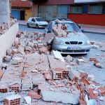 Imagen de los destrozos que causaron los terremotos del pasado 11 de mayo acaecidos en la ciudad de Lorca