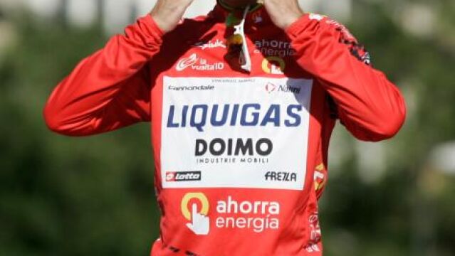 Nibali, tras vencer en la Vuelta 2010