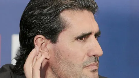 Caminero, durante la conferencia de prensa