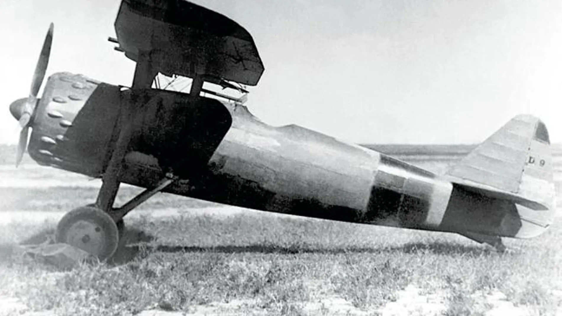 En la imagen, el Dewoitine 371, uno de los aviones que llegaron a España sin armamento