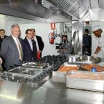 El alcalde de Móstoles, Esteban Parro, inauguró en 2009 el restaurante de más de 400 metros cuadrados
