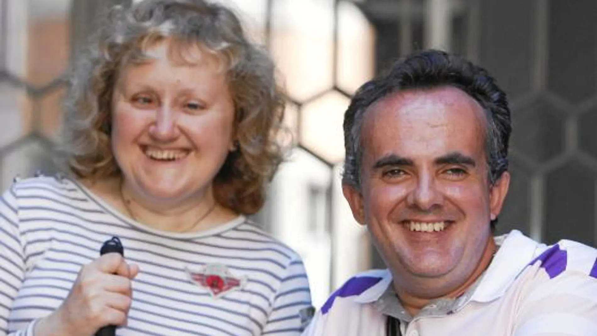 José Antonio y Gloria forman parte de CECO, asociación española de ciegos católicos