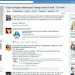 Twitter y Facebook a toda plana