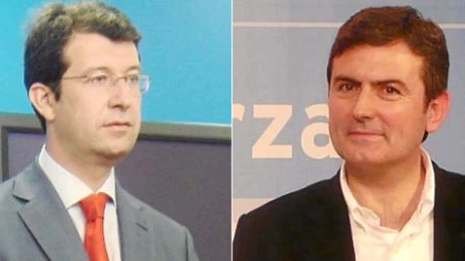 El portavoz del Grupo Parlamentario Popular, Juan Carlos Ruiz, ayer durante su intervención. El secretario general del Partido Socialista de la Región, Pedro Saura, en una imagen de archivo