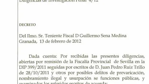 El TSJA inicia una investigación penal por la usurpación de funciones públicas