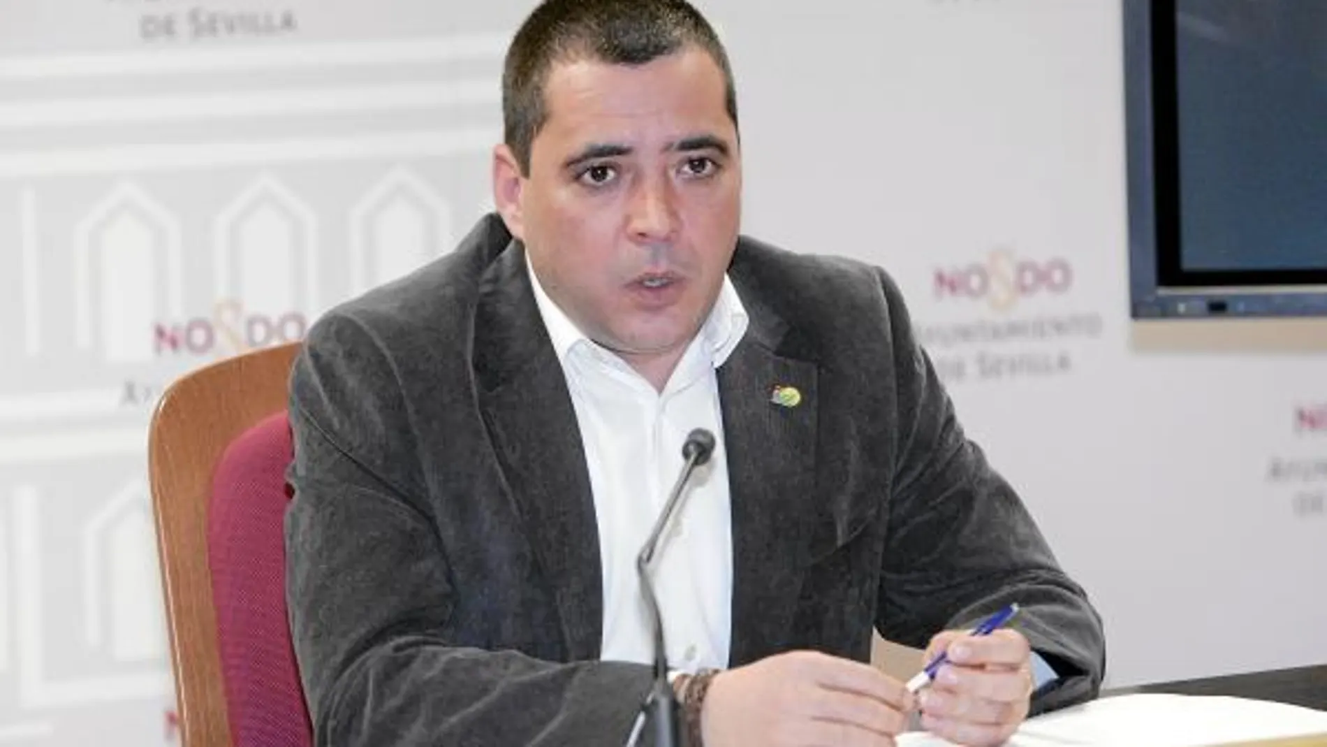 El delegado de Economía y Empleo, Carlos Vázquez