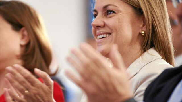 Cospedal pidió ayer al PP que no se confíe pese a las encuestas