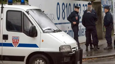 Imagen de archivo de un control policial en Francia