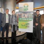 Antonio Cerdá (derecha), durante la celebración del VI Congreso de la organización agraria UPA