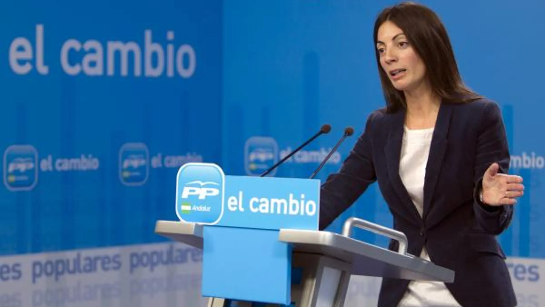 La portavoz del Partido Popular andaluz, Rosario Soto