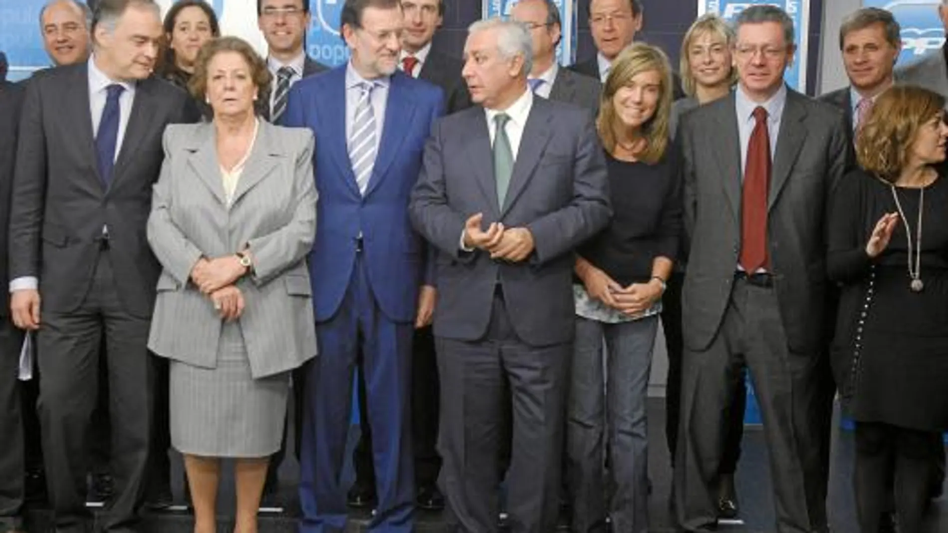 Rajoy reunió ayer a los alcaldables en Madrid