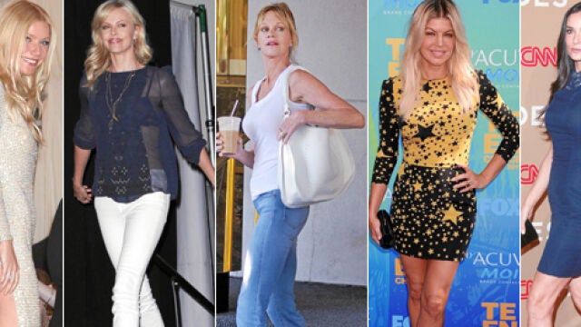 Gwyneth Paltrow, Charlize Theron, Melanie Griffith, Stacy Ann Ferguson y Demi Moore