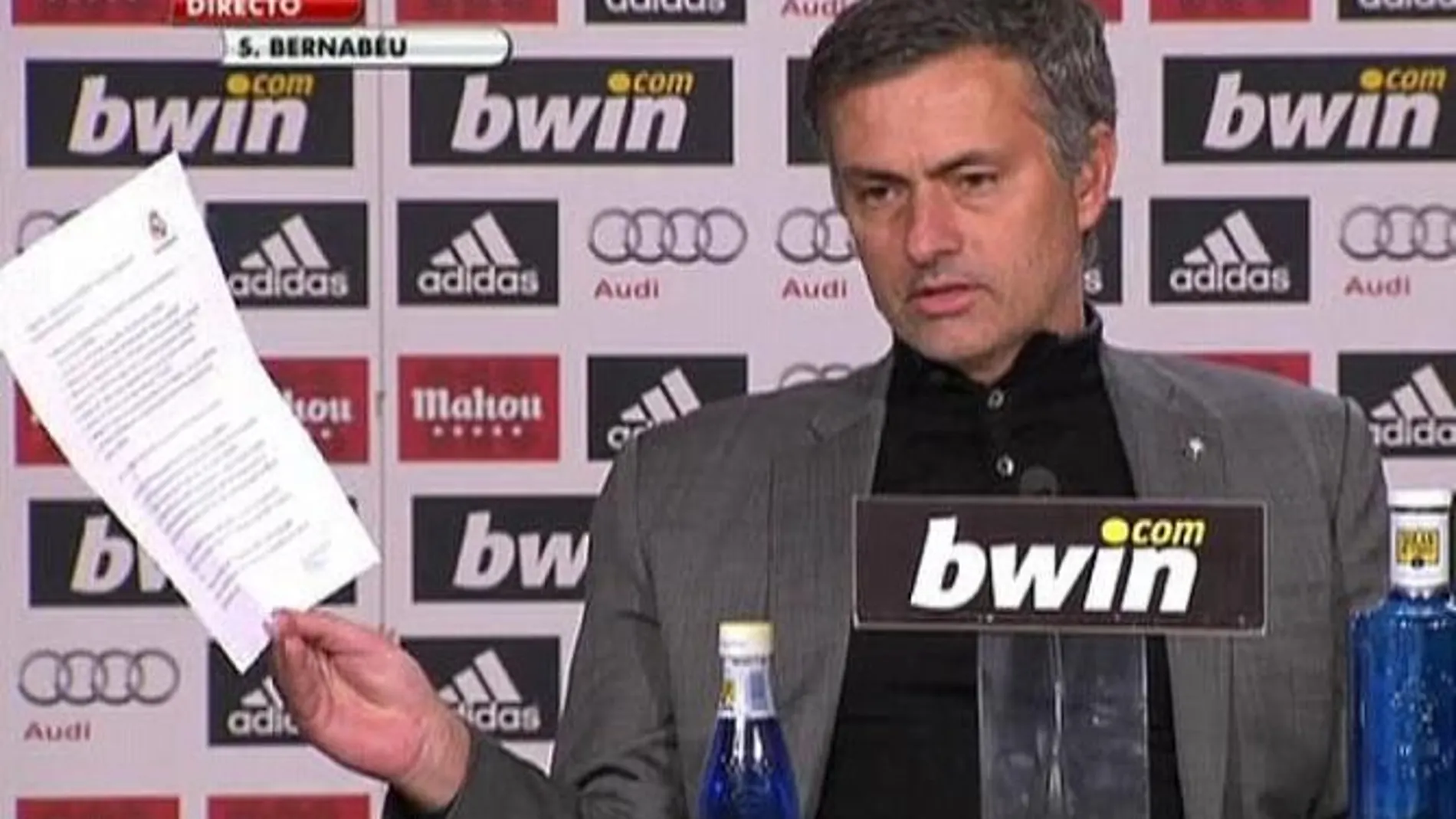 Mourinho quiere un portavoz del club y propone a Zidane o Butragueño