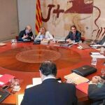 Artur Mas reunió ayer a su consejo ejecutivo por penúltima vez antes de irse de vacaciones