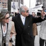 Carlos Morín en una de las ocasiones en las que acudió a declarar a los juzgados de Plaza de Castilla