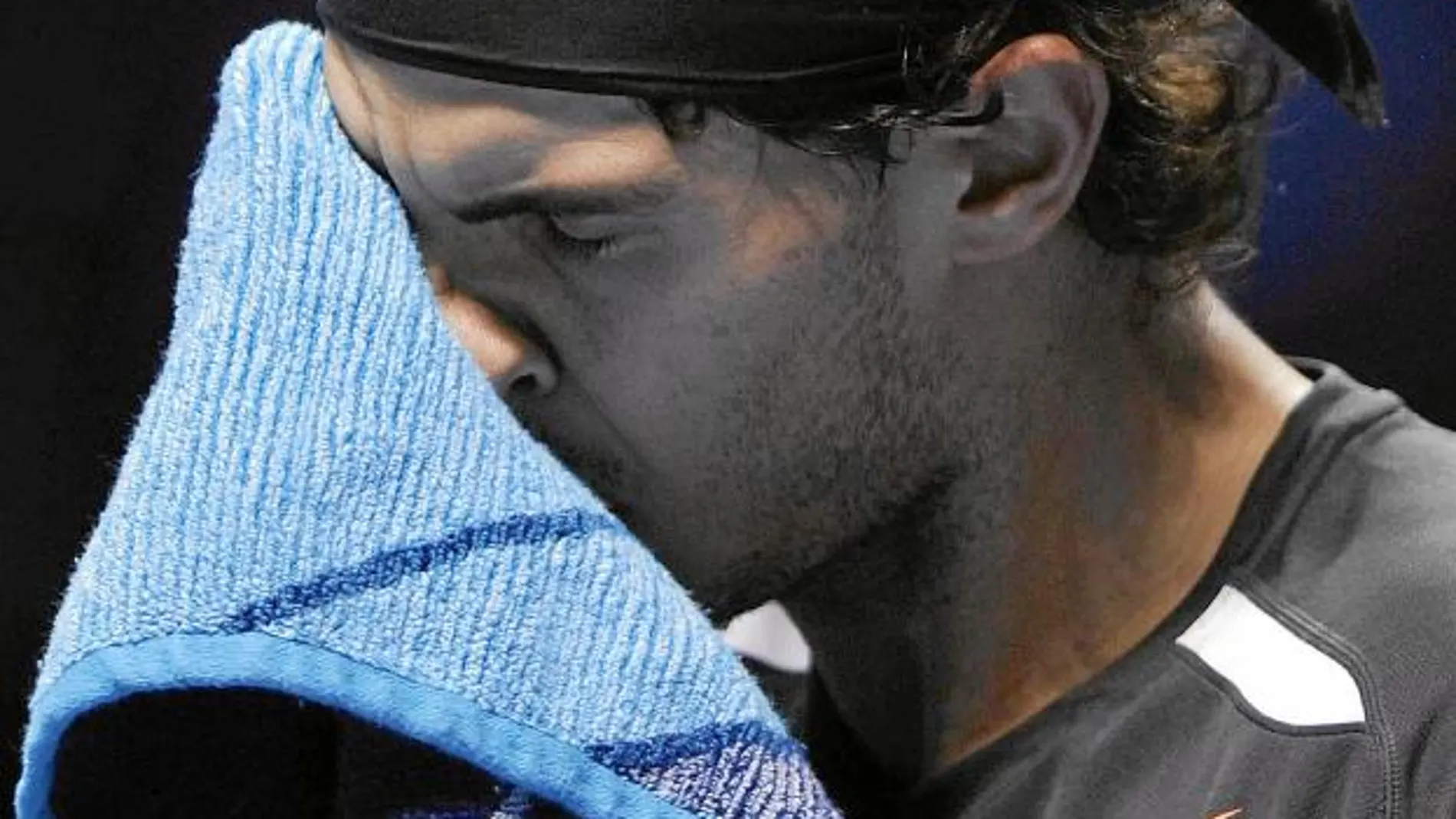 Rafa Nadal explicó tras su último partido de Masters, ante Tsonga, que no hizo «nada especial sobre la pista»