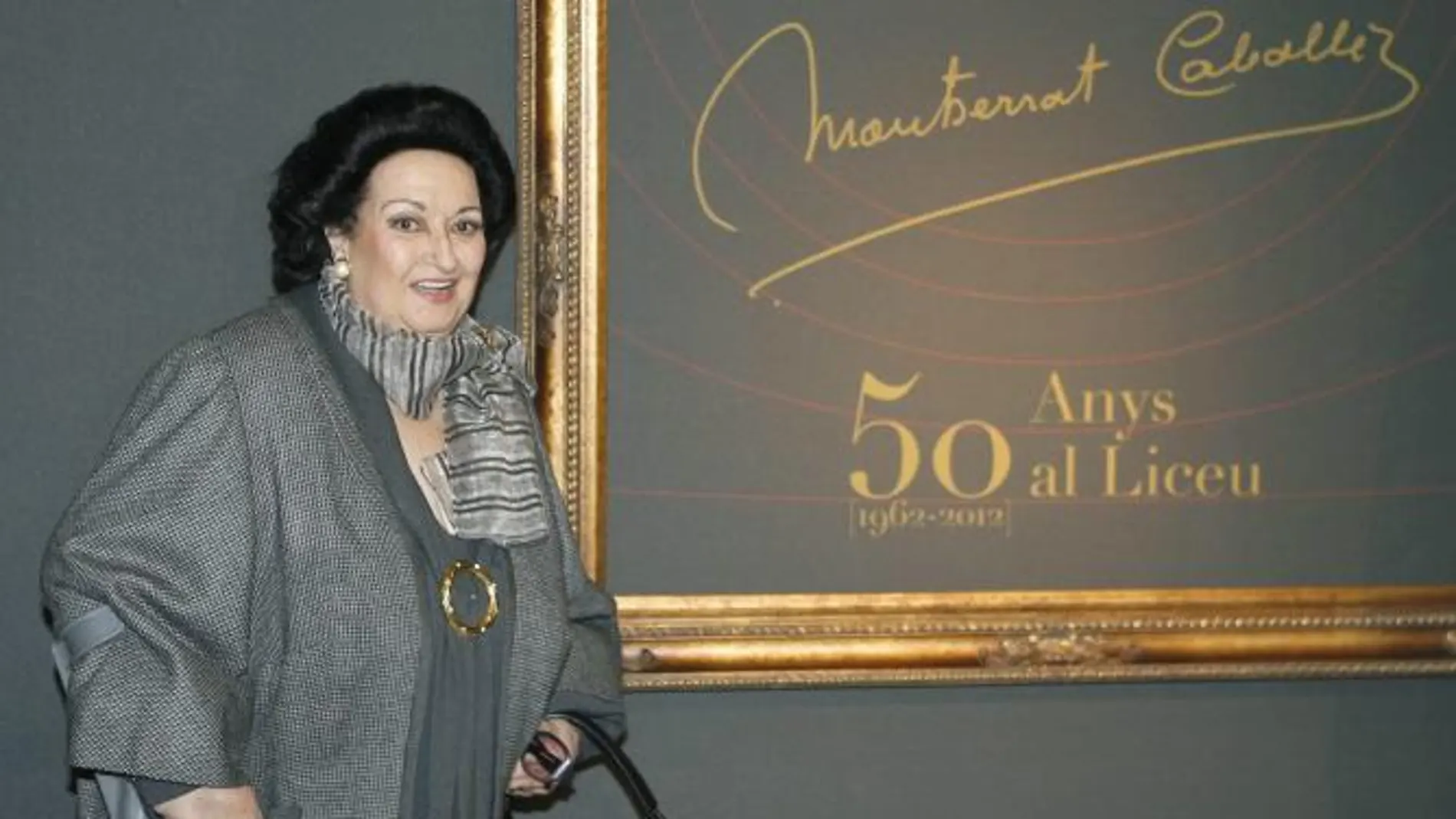 El Liceo se rinde ante Montserrat Caballé en el medio siglo de su debut