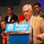 Arenas participó ayer en el acto de presentación de los candidatos populares a las alcaldías de los 97 municipios de la provincia de Jaén