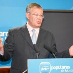 El portavoz del Partido Popular en la Región, José Antonio Ruiz Vivo, en una imagen de archivo reciente