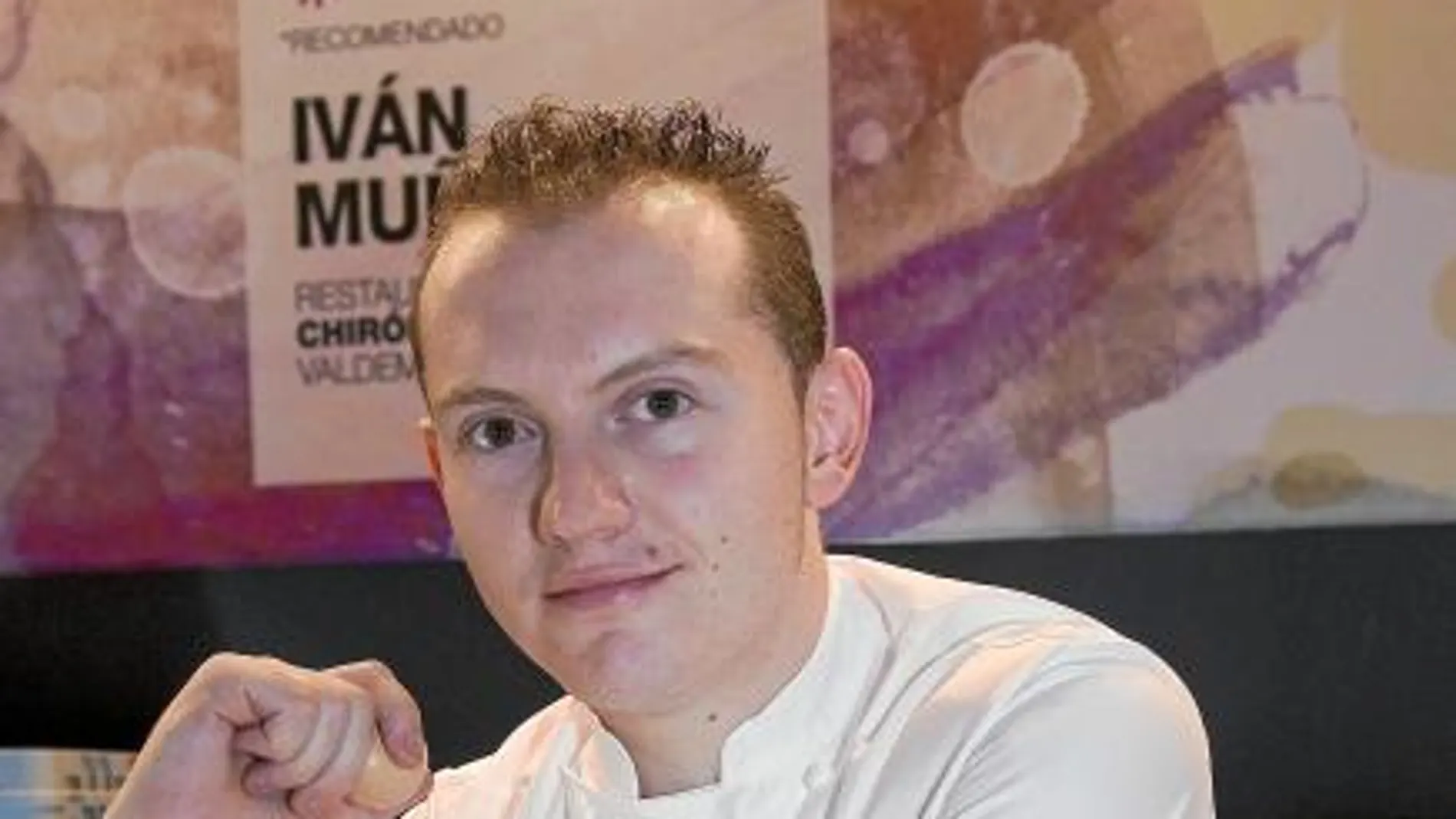 Iván Muñoz muestra sus recetas