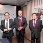 Jaume Giró, Jaume Lanaspa y Jaume Cabré presentaron el programa