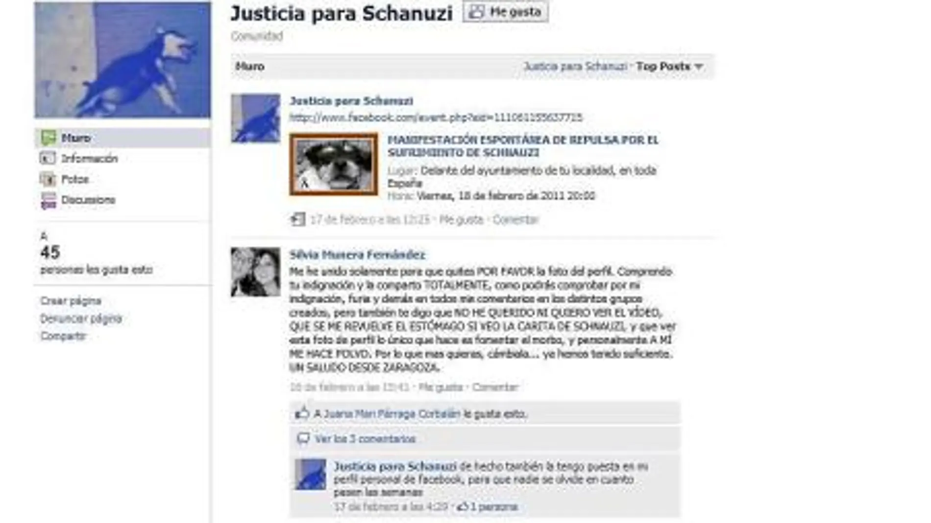 Las terribles imágenes que colgó el maltratador en la red, pronto se distribuyeron por las redes sociales