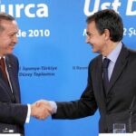 Zapatero y Erdogan, los dos copatrocinadores de la idea de la Alianza de Civilizaciones