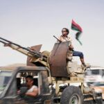 Rebeldes libios se dirigen hacia Beni Walid, uno de los últimos bastiones gadafistas