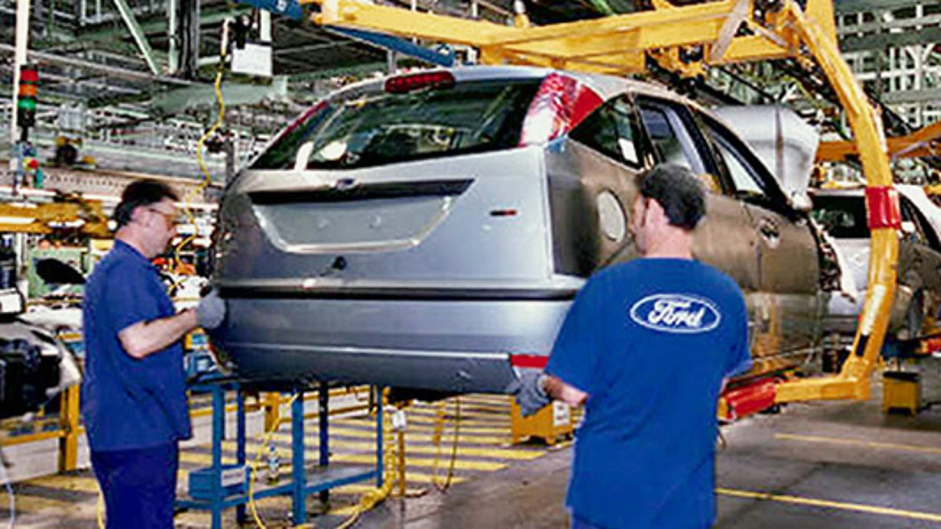 Imagen de la planta de producción de Ford Almussafes