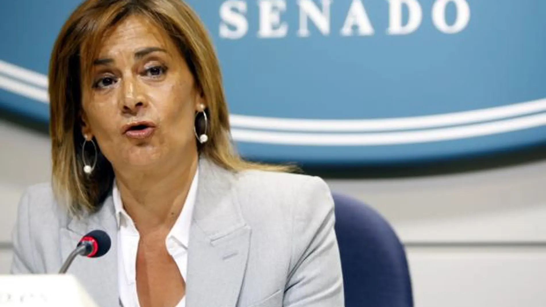 Carmela Silva, portavoz del PSOE en el Senado