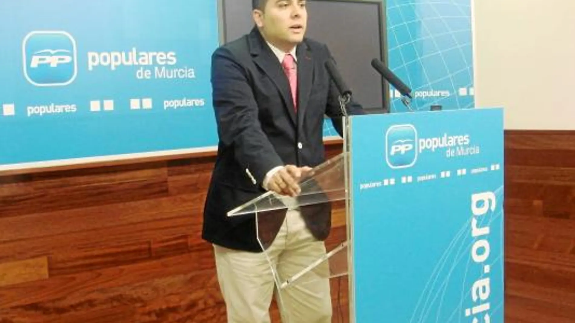 El secretario de Cooperación y Voluntariado del PP en la Región, Jesús Cano, en una imagen de archivo