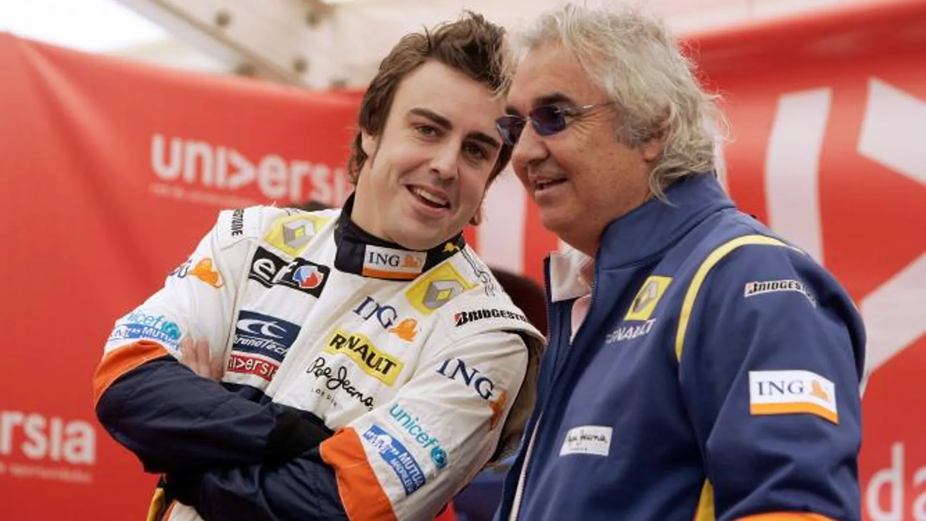 Briatore y Fernando Alonso