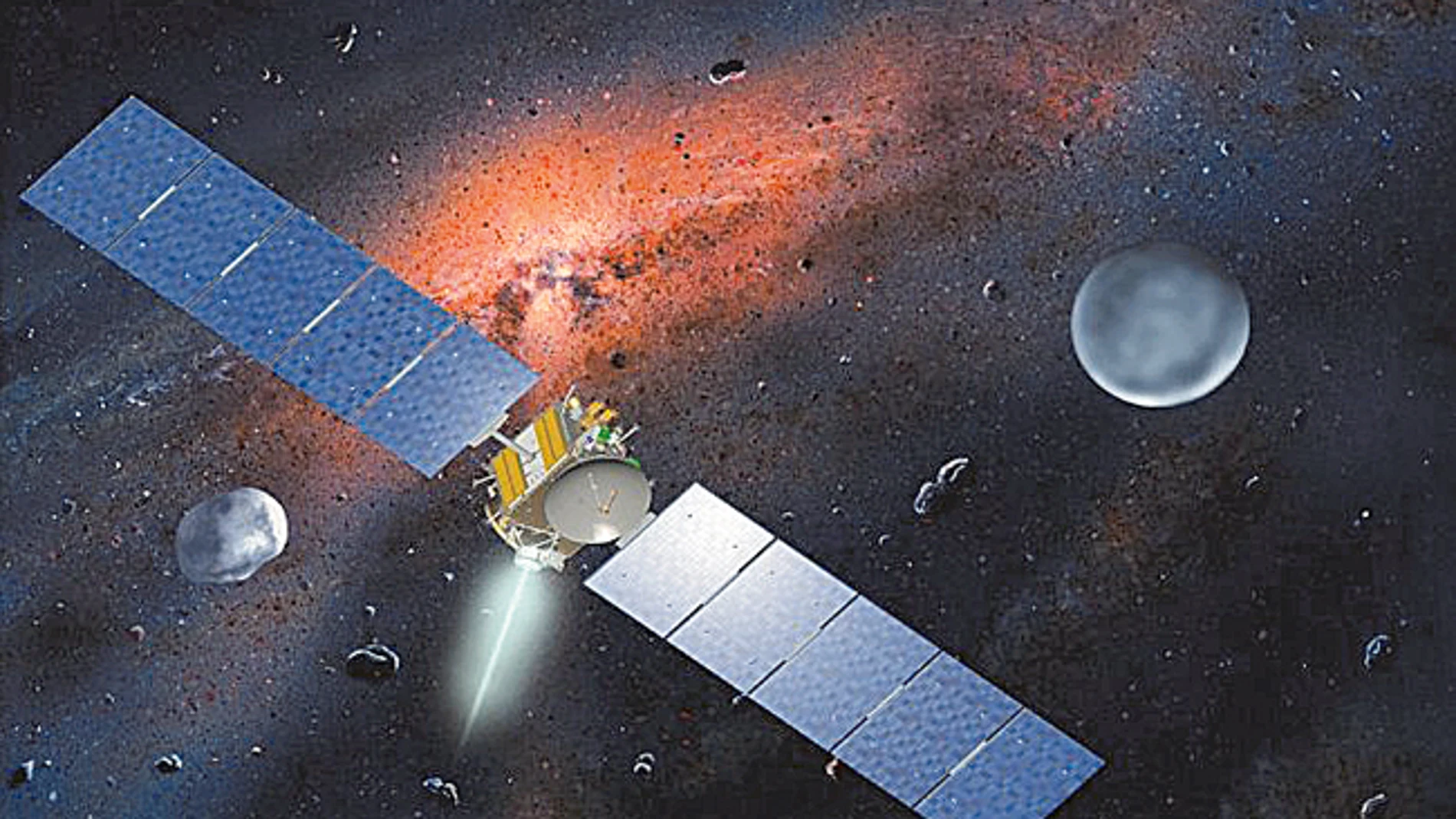La NASA obtiene las primeras fotos del asteroide Vesta