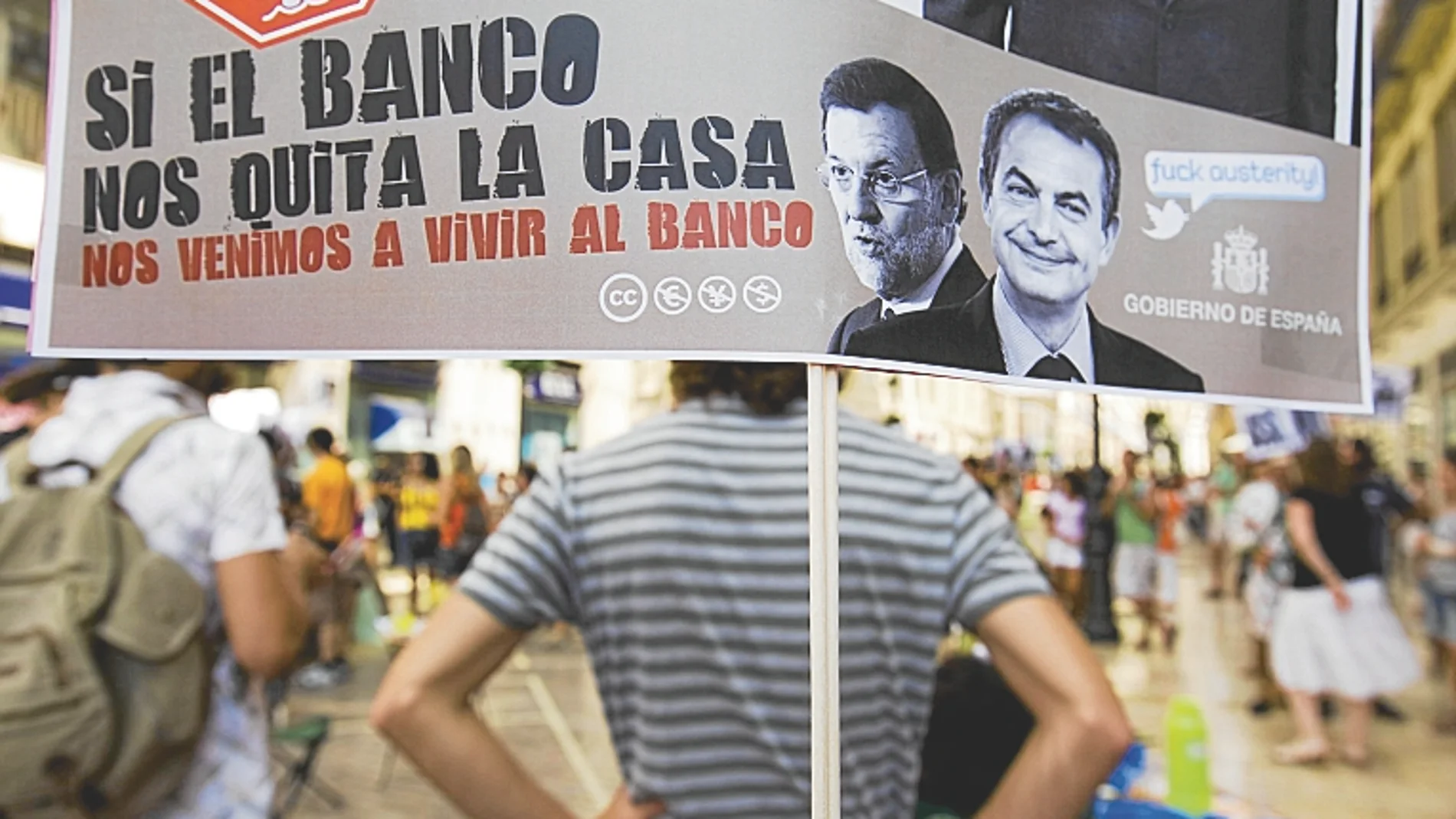«Indignados» de toda España llegan a Málaga