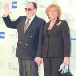 Augusto y Nacha, en un homenaje a la trayectoria del compositor en 2005
