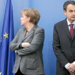 Hasta ahora, las citas en las que han coincidido Merkel y Zapatero, han puesto en evidencia su gran distanciamiento