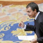 El presidente del Gobierno, el martes, en el Senado