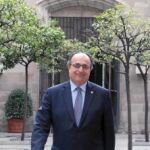 Jaume Amat tomó ayer posesión como síndico mayor de la Sindicatura de Comptes en el Palau de la Generalitat