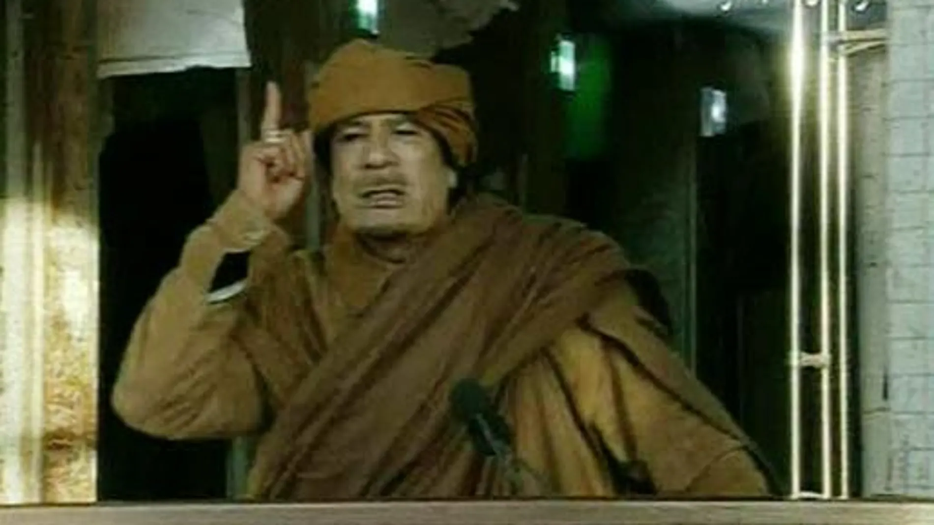 Gadafi, en el discurso que inspiró "Zenga, zenga"