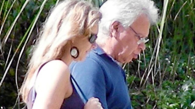 Felipe González y Mar, durante unas vacaciones en Punta Cana