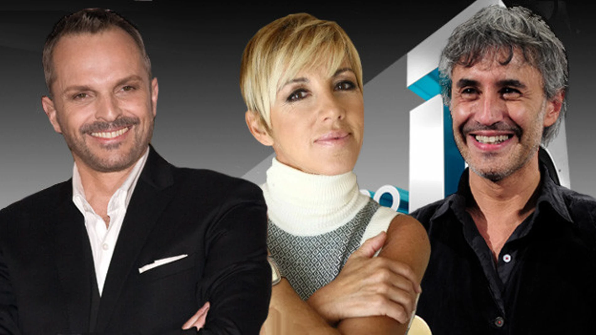 Miguel Bosé Ana Torroja y Sergio Dalma jurados de «El Número 1» en Antena 3