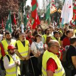 Manifestación contra la reforma de las pensiones