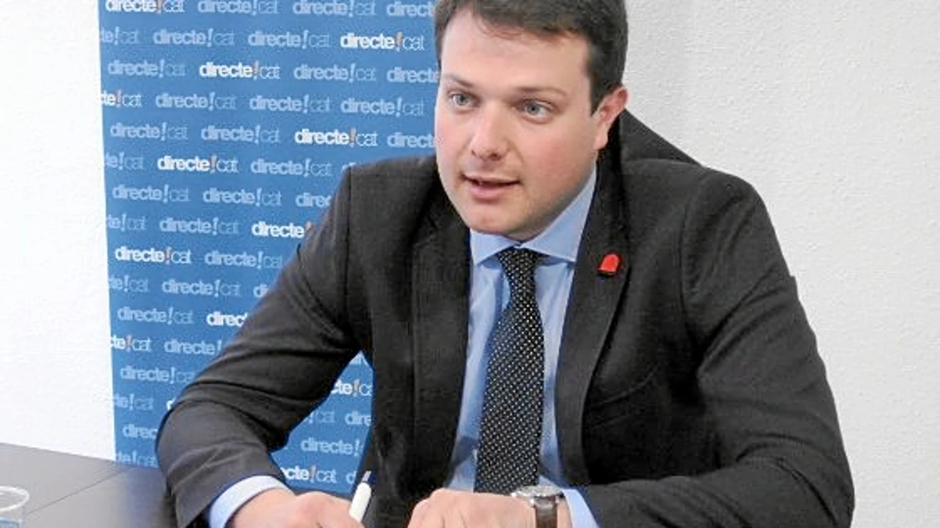 El diputado Gerard Figueras es también el presidente de las juventudes de Convergència Democràtica