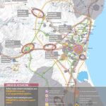 Mapa de los Ámbitos Estratégicos de Valencia