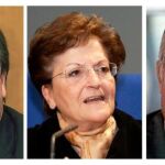 El vicepresidente del TC, Eugeni Gay, y los magistrados Elisa Pérez y Javier Delgado, presentaron hoy su renuncia