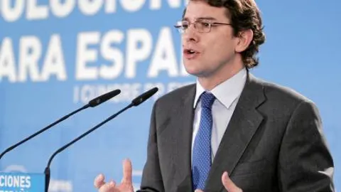 El secretario regional del PP, Alfonso Fernández Mañueco
