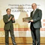 Villanueva entrega los premios a la Prevención de Riesgos, a las empresas Vestas y Jamones Burgaleses